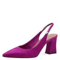 Czółenka - Tamaris Damskie czółenka 1-29633-44, ciemny róż, rozmiar 37 EU, ciemnoróżowy, 37 eu - miniaturka - grafika 1