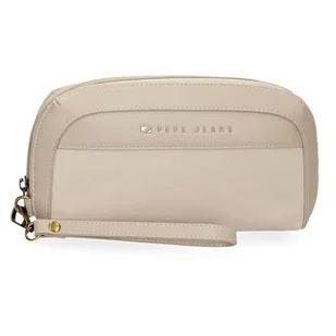 Pepe Jeans Morgan Torebka Beżowy 20x11x4 cms Poliester i PU by Joumma Bags, Beis, Talla única, Torba na rękę - Torebki damskie - miniaturka - grafika 1