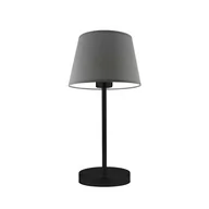 Lampy stojące - Lampka nocna LYSNE Siena, 60 W, E27, stalowa/czarna, 41,5x19,5 cm - miniaturka - grafika 1