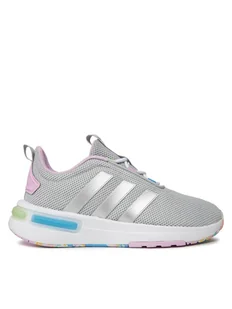 adidas Sneakersy Racer TR23 Kids ID5983 Szary - Buty dla dziewczynek - miniaturka - grafika 1