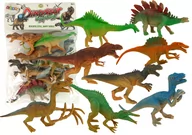 Figurki dla dzieci - Zestaw Figurek Dinozaury Park Zwierzęta 8 Szt. - miniaturka - grafika 1