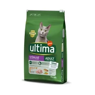 Sucha karma dla kotów - 10% taniej! Ultima, karma sucha, 2 x 3 kg / 7,5 kg / 10 kg - Cat Sterilized, kurczak i jęczmień, 2 x 10 kg - miniaturka - grafika 1