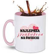 Gadżety dla niej i dla niego - Prezent dla prababci, kubek prababcia + imię, 1 - miniaturka - grafika 1