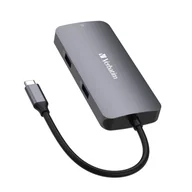 Huby USB - Hub USB Verbatim CMH-05 (32150) 1x USB-C PD, 2xUSB-A 3.0, 1xHDMI, RJ-45 - miniaturka - grafika 1
