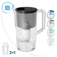 Dzbanki filtrujące - Dzbanek Filtrujący + 3X Filtr Do Brita Aquaphor - miniaturka - grafika 1