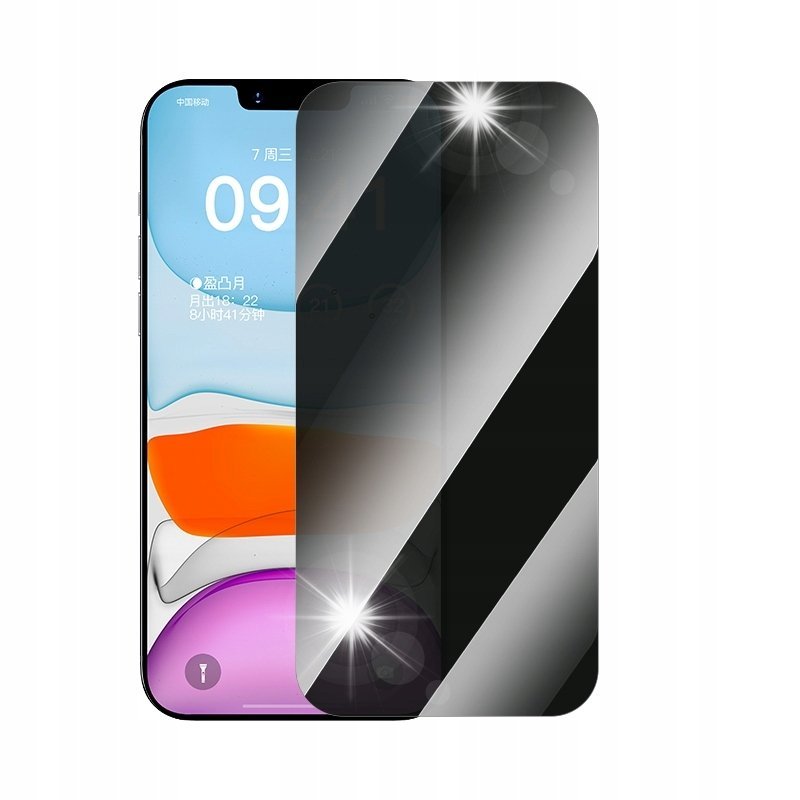 Baseus Szkło Hartowane Prywatyzujące Do Iphone X, Xs Z Aplikatorem 2 Sztuki