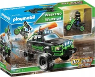 Klocki - Playmobil WEEKEND WARRIOR OFF-ROAD ACTION 70460 - miniaturka - grafika 1