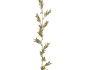 Ozdoby bożonarodzeniowe - Girlanda dekoracyjna brokatowa jasne złoto x1 - miniaturka - grafika 1