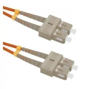 Qoltec Duplex SC/UPC-SC/UPC 50/125m OM2 3m 54012 - Patchcordy - miniaturka - grafika 1