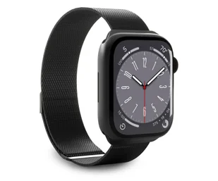 Puro MILANESE watch band for Apple Watch 42-44-45-49m, black - Akcesoria do smartwatchy - miniaturka - grafika 1