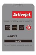 Taśmy do drukarek barwiące - ActiveJet A-OKI320 kaseta barwiąca kolor czarny do drukarki igłowej Oki (zamienn - miniaturka - grafika 1