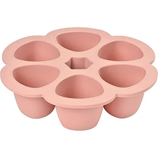 Béaba - pożywienie dla niemowląt pojemnik na porcje z silikonu, 6 x 150 ml, różowy - Akcesoria do karmienia - miniaturka - grafika 1