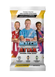 Champions League UEFA Match Attax Topps TCG Saszetki z Kartami - Czasopisma - miniaturka - grafika 1