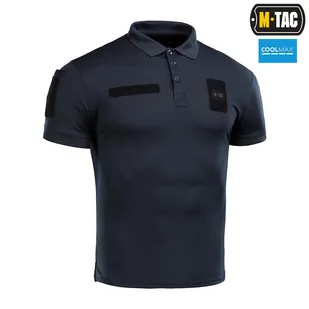 M-Tac - Koszula polo Elite Tactical Coolmax - Dark Navy Blue - 80010015 - Odzież taktyczna i umundurowanie - miniaturka - grafika 3