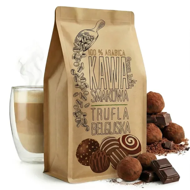 KAWA ZIARNISTA smakowa TRUFLA BELGIJSKA 250 g o smaku trufli belgijskiej