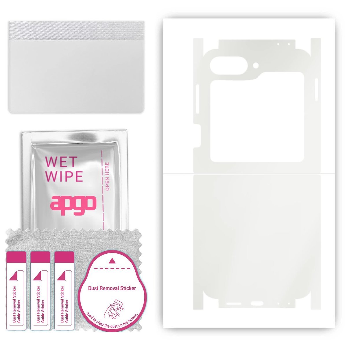 Folia hydrożelowa naklejka MATOWA na TYŁ+BOKI do Samsung Galaxy Z Flip 6 - apgo hydrogel MATTE