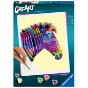 Zabawki kreatywne - Ravensburger Malowanka CreArt Zebra 28994 28994 - miniaturka - grafika 1