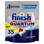 Środki do zmywarek - FINISH Kapsułki Quantum All-in-1 35 lemon  - miniaturka - grafika 1
