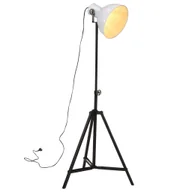 Lampy stojące - vidaXL Lampa stojąca, 25 W, biała, 61x61x90/150 cm, E27 - miniaturka - grafika 1