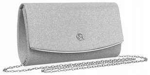 Brokatowa, wieczorowa kopertówka damska - Rovicky - Torebki damskie - miniaturka - grafika 1