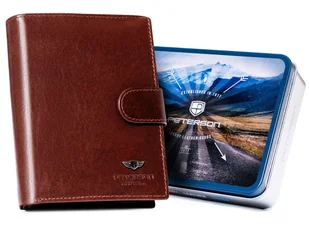 Portfel Męski Skórzany Na Prezent - Peterson - Portfele - miniaturka - grafika 1