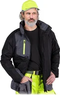 Odzież robocza - KURTKA OCHRONNA OCIEPLANA REIS HYPER-J; CZARNO-SZARY (XXXL) - miniaturka - grafika 1