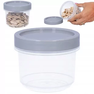 Pojemnik z pokrywką plastikowy zupę szczelny 0,3l - Pojemniki kuchenne - miniaturka - grafika 1