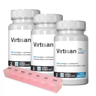 Virtisan, Suplement diety, 3x30 kaps. - Witaminy i minerały - miniaturka - grafika 1