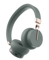 Słuchawki - Bestphone wokółuszne Bluetooth 5.3 zielony P3 - miniaturka - grafika 1