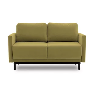 Sofa 2-osobowa, rozkładana, Laya, 146x97x90 cm, oliwkowy - Sofy i kanapy - miniaturka - grafika 1
