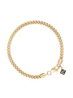 Bransolety męskie - ICED STUFF Bransoletka Miami Cuban Link Złoty - miniaturka - grafika 1
