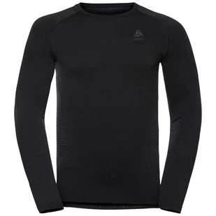 Odlo, Koszulka techniczna, męska, BL TOP Crew neck l/s PERFORMANCE WARM EC C/O - 196192/60212 - Koszulki sportowe męskie - miniaturka - grafika 1