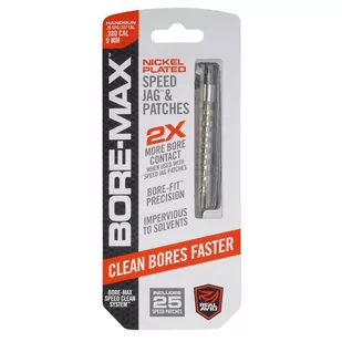 Real Avid - Przecierak do broni z uchwytem Bore-Max Speed Jag - 9 mm - AVBMJAG9MM - Konserwacja broni - miniaturka - grafika 1