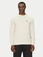 Bluzy męskie - Quiksilver Bluza EQYFT04953 Beżowy Regular Fit - miniaturka - grafika 1