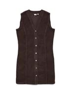 Sukienki - Vero Moda Sukienka codzienna Eden 10333959 Brązowy Regular Fit - miniaturka - grafika 1