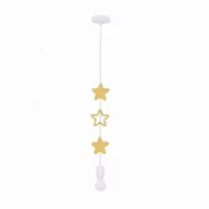 Lampy sufitowe - STARS LAMPA WISZĄCA 1X20W E27 IQ KIDS ZŁOTY - miniaturka - grafika 1