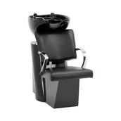 Fotele fryzjerskie - physa Myjka fryzjerska umywalka pochylna z baterią, wężem i prysznicem - Fotele fryzjerskie - miniaturka - grafika 1