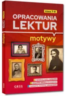 Podręczniki dla szkół podstawowych - Opracowania lektur motywy szkoła podstawowa klasy 7-8 - miniaturka - grafika 1