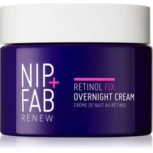NIP + FAB Nip+Fab Retinol Fix Overnight 0.1% Retinol Cream | Krem na Noc z Retinolem | Krem na Przebarwienia | Przeciwzmarszczkowy | Kwas Hialuronowy - Kremy do twarzy - miniaturka - grafika 1