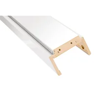 Ościeżnice - Belka górna 80 ościeżnicy regulowanej biała PP zakres 140-180 mm - miniaturka - grafika 1