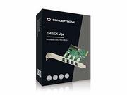 Kontrolery - Conceptronic Kontroler Conceptronic CONCEPTRONIC PCI Express Card 4 Port USB 3.0 Emrick U32 EMRICK02G - miniaturka - grafika 1