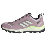 Buty trekkingowe damskie - adidas Damskie buty sportowe Terrex Tracerocker 2 GTX W, Figa, kryształ, jadeit, zielona iskra, 38 2/3 EU - miniaturka - grafika 1
