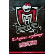 Książki edukacyjne - Monster High Zabójczo stylowy notes - miniaturka - grafika 1