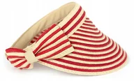 Czapki i chusty sportowe męskie - Daszek przeciwsłoneczny Stripes bow cz22202-1 - miniaturka - grafika 1