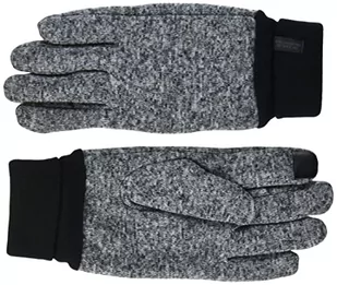 TOM TAILOR Męskie Melanżowe rękawiczki 1029379, 19704 - Grey White Mouline, L/XL - Rękawiczki - miniaturka - grafika 1