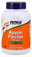 Witaminy i minerały dla sportowców - Now Foods NOW Apple Pectin 700mg 120vegcaps - miniaturka - grafika 1