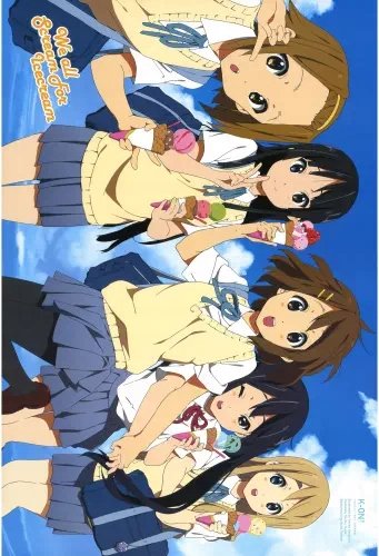 Plakat Anime Manga K-on! KON_330 A3 (custom)