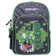 Plecaki szkolne i tornistry - Plecak Szkolny Minecraft Czarny 2 Komory 43 Cm - miniaturka - grafika 1