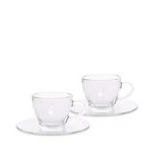 Filiżanki - Bialetti Komplet 2 Filiżanek Espresso z podstawkami DCRAST0008 - miniaturka - grafika 1