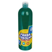 Szkolne artykuły papiernicze - Astra Farba Szkolna Plakatowa Duża 500ml Ciemnozielona 1 Sztuka - miniaturka - grafika 1